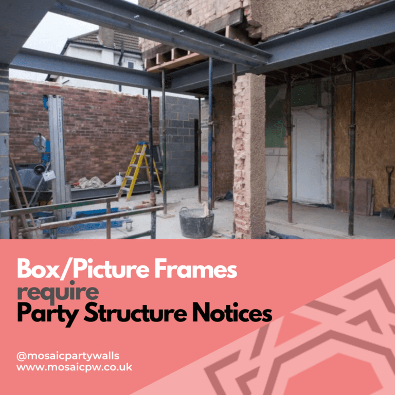 Box frame, Party Structure Notice Goal Posts