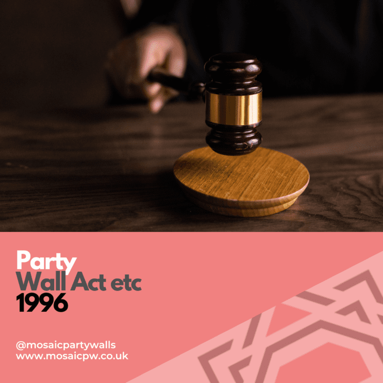 Party Wall Act 1996