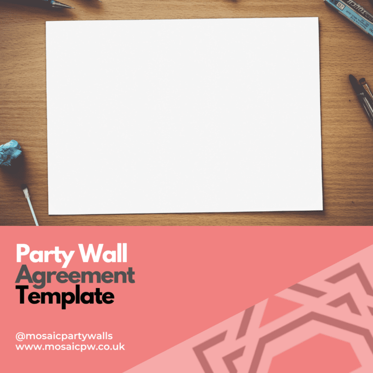 Party Wall Agreement Template
