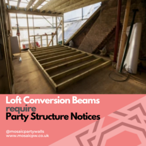 Party Wall Notices, party walls structure for loft conversions